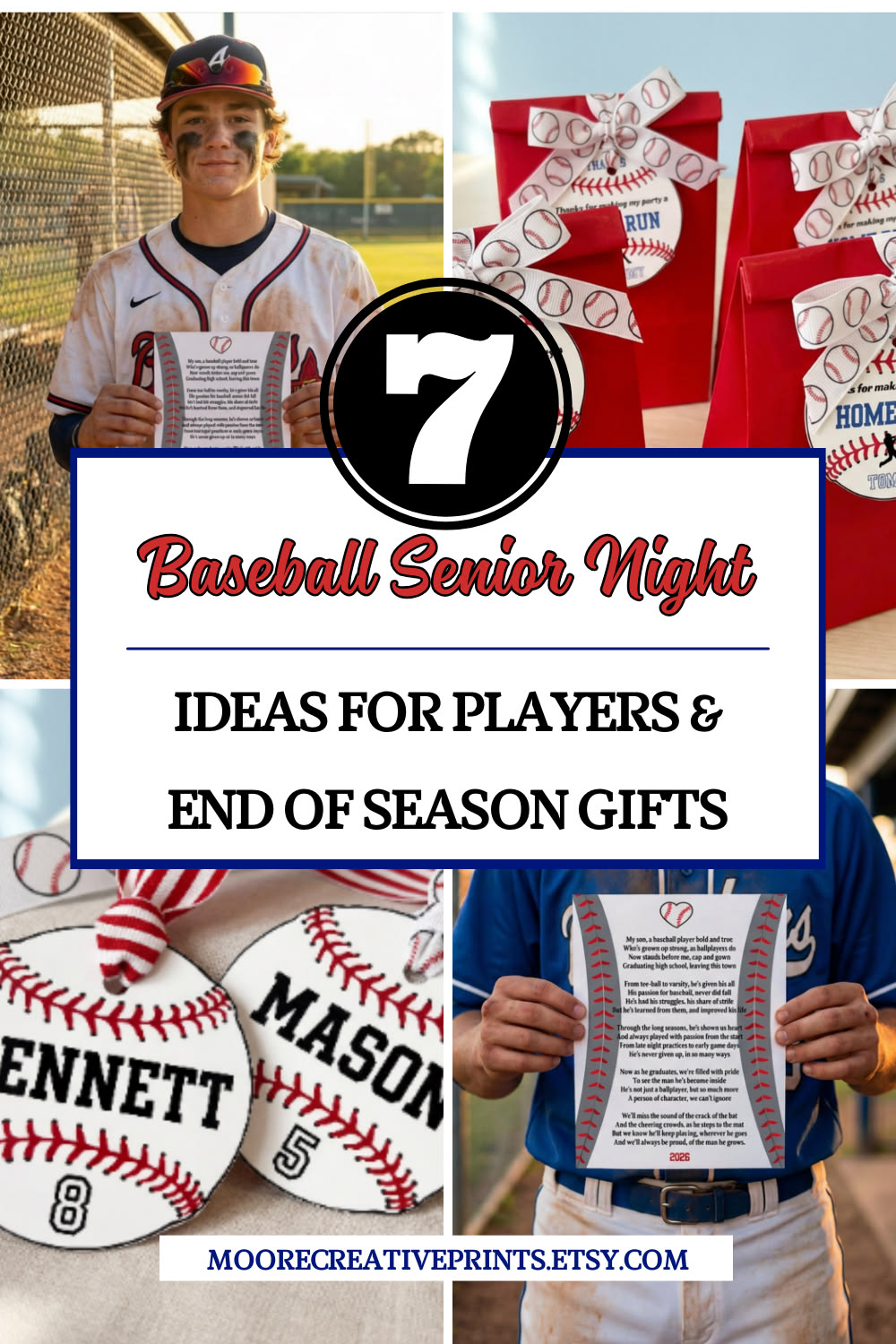7 Baseball Senior Night Ideas for Players and End of Season Gifts