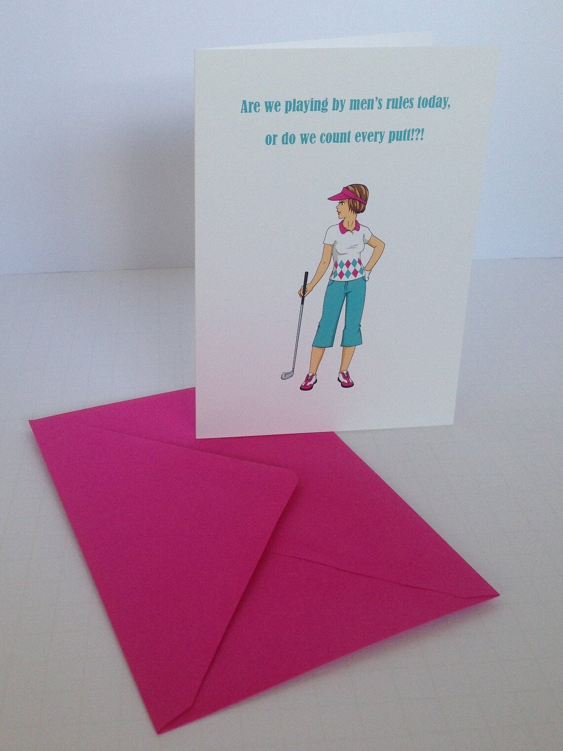 Golf Birthday Card