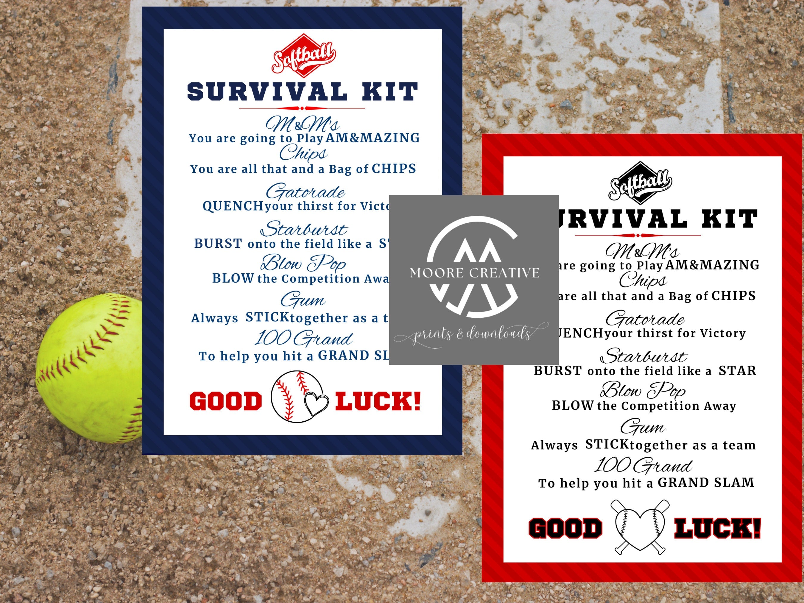 Survival Kit Softball, Softball Tags Survival Kit, Softball Team,Snack Bag Print, Team Game Day Snack Softball Tournaments, Instant Download