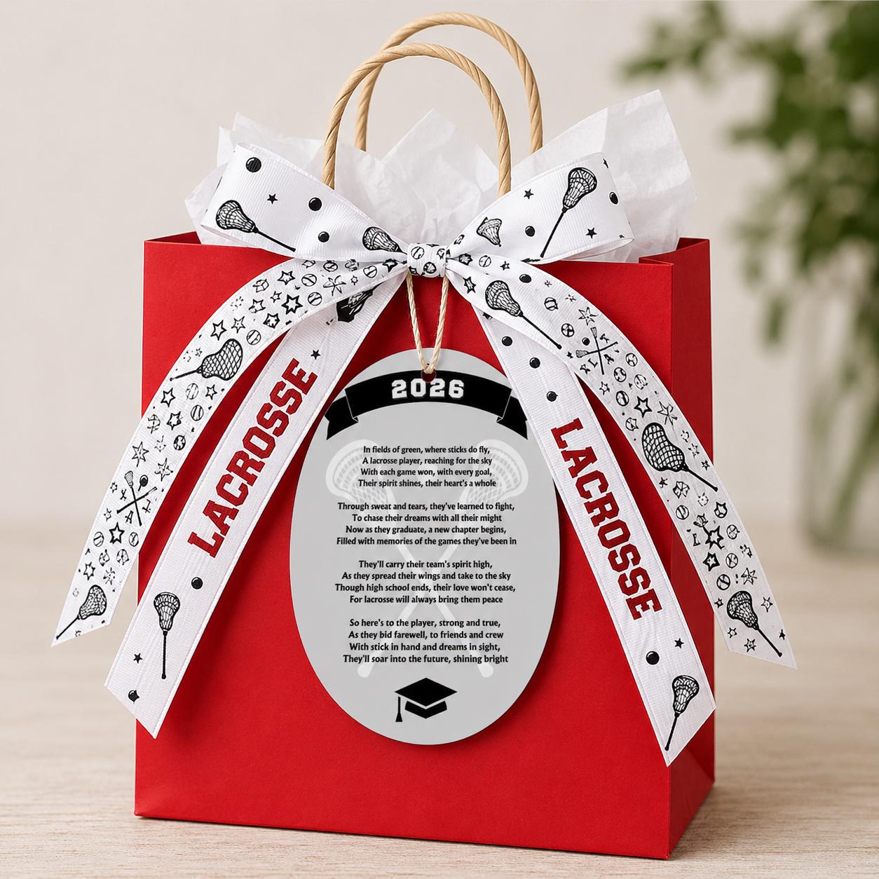 Sports Memorabilia Sports Wall Art Lacrosse Gift Sports Decor Lacrosse Coach Gift Lacrosse Team Gift Girls High School Graduation Keepsake