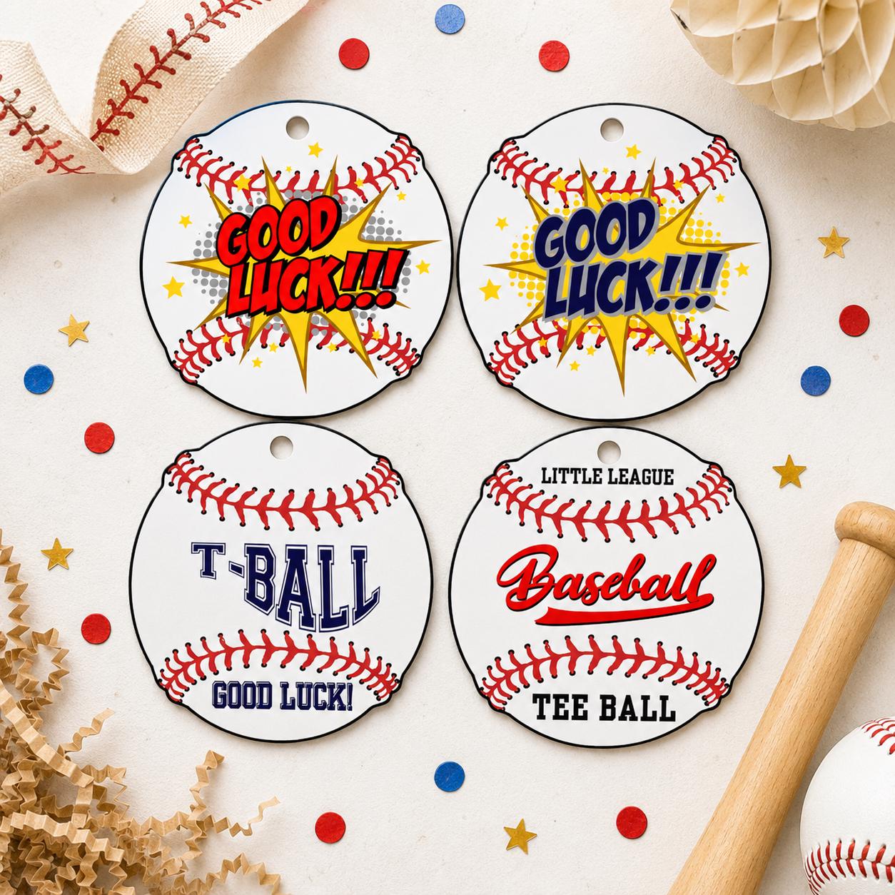 T-ball Gifts Mom t-ball Baseball Sign Tee Ball Baseball Player 5" Baseball Prints Instant Download PDF Print Tags Coach Gift Team Good Luck