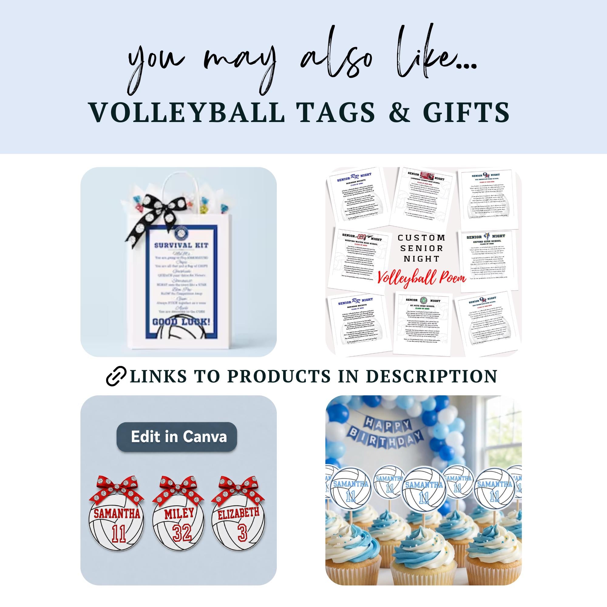 Volleyball Calendar Fundraiser | Volleyball Fundraiser | Volleyball Team Ideas | Volleyball Template | Fundraising | Editable | Customize