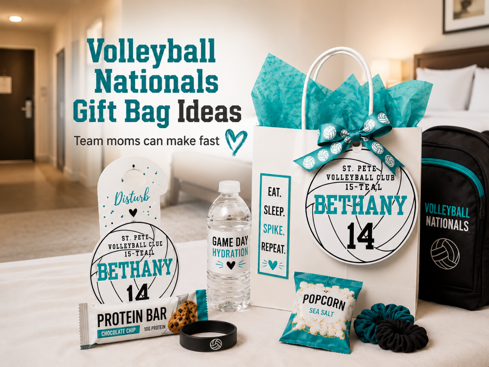 15 Volleyball Nationals Gift Bag Ideas Team Moms Can Make Fast
