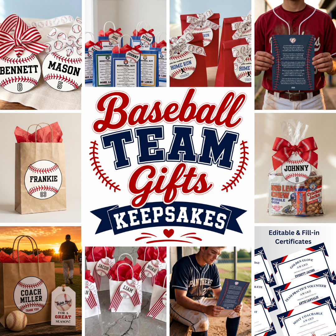 Baseball Team Gifts Keepsakes Team Mom Tips