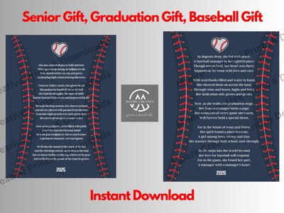 Senior Baseball Team Print Instant Download Baseball Team Instant Download