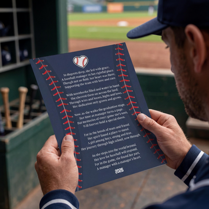 Unique Gift Idea for Baseball Senior Night
