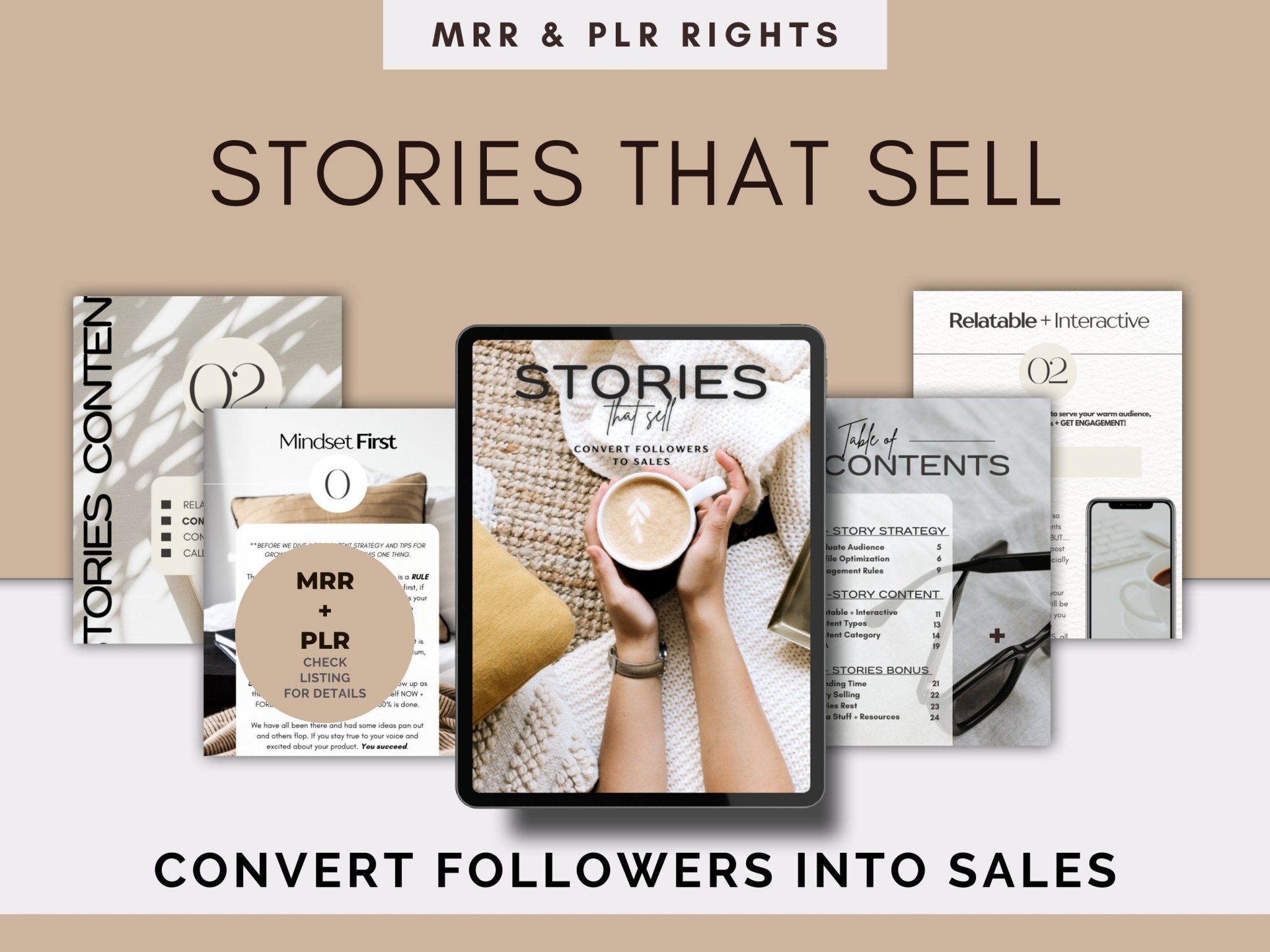 Stories That Sell Digital Marketing Guide How To Sell On Social Media Master Resell Right (Mrr) And Private Label Rights (Plr)