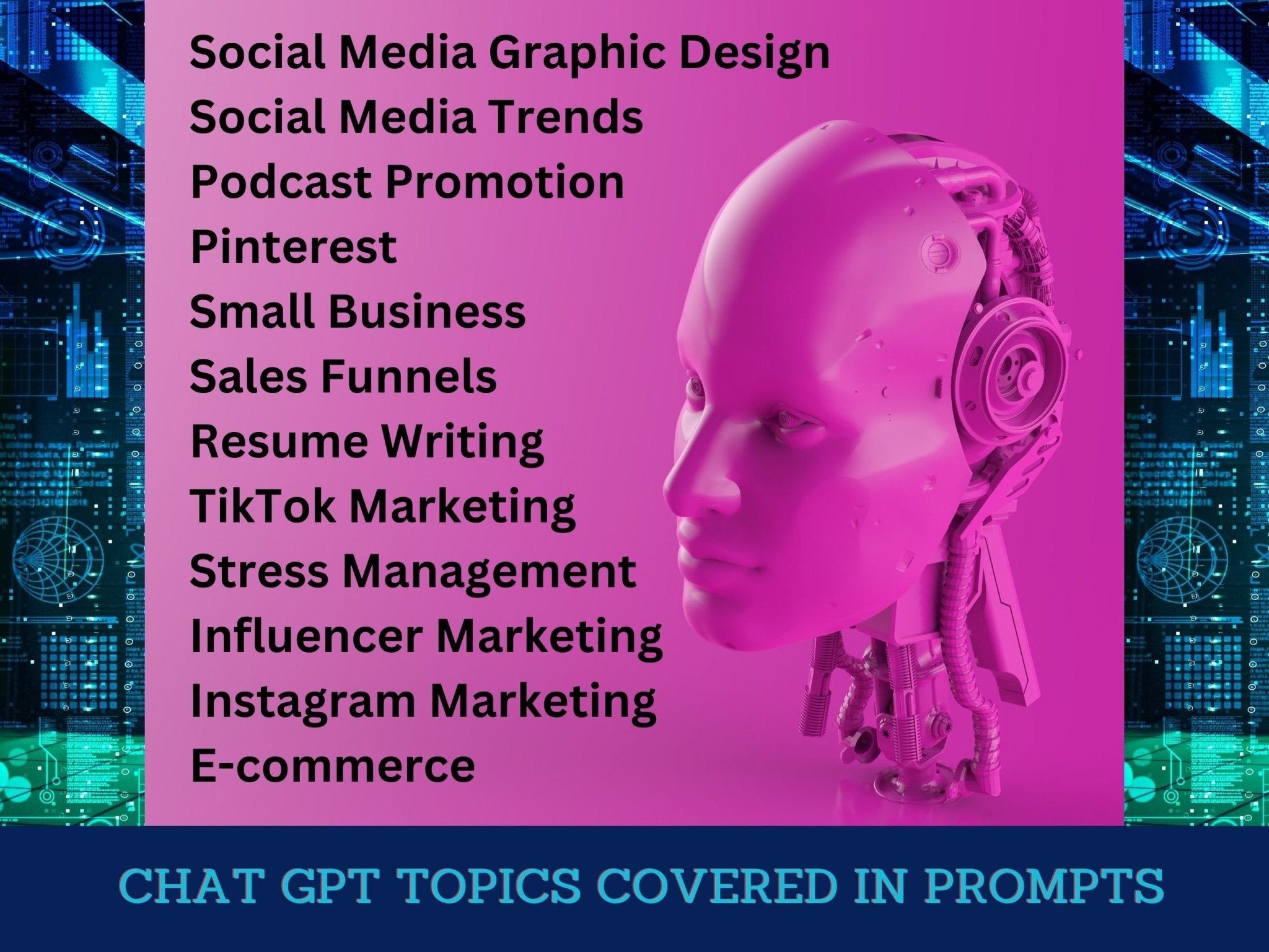 Chat GPT Prompt, Passive Income, Digital Download, Digital Marketing