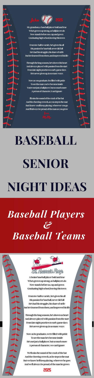 Senior Baseball Gift Senior Baseball Mom Gift to Son 2026