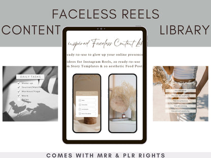 Faceless Video Master Resell Rights MRR Done For You DFY 