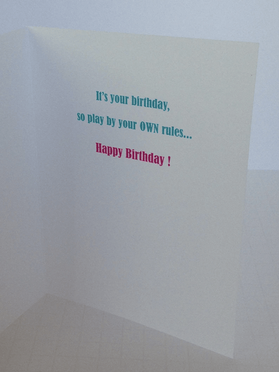 Golf Birthday Card