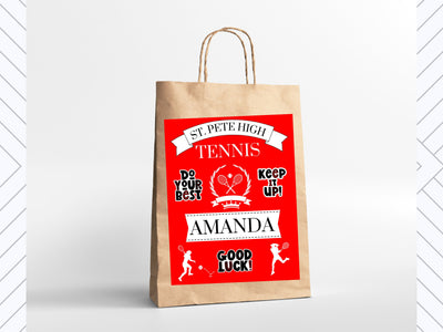 Tennis Signs Team Spirit Tournament Decoration Hotel Sign Personalized Tennis Gift, Player Name, School or Mascot, Girls Tennis, Boys Tennis