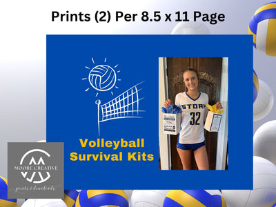 PERSONALIZED Volleyball Survival Kit, Volleyball Sign, Personalized Volleyball Sign, Volleyball AAU Nationals, Add Logo or Custom Team Name