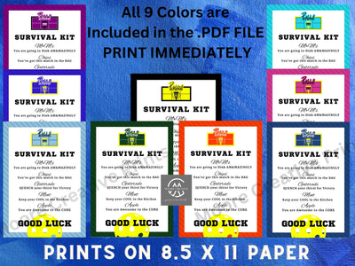 Pickleball Ladies, Players, Survival Kit, Pickleball Prints, Gifts, Pickleball Tournaments, Player, Print, Paddle, Men, INSTANT DOWNLOAD