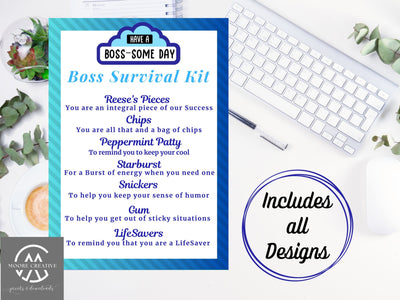 Boss Day, Boss Appreciation, Best Boss Ever, Funny Boss Gift, Boss' Day, Bosses Day Gift Ideas, Boss Gift, Gift for Boss, Gift from Employee