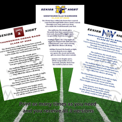 Marching Band Gifts Band Senior Night Gift High School Band Marching Marching Band is my Favorite Season Class of 2027 HS Band Member Gifts