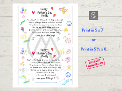All About Dad Father's Day Fill In Card Preschool Craft All About My Daddy Son Fathers Day Idea Daddy's Little Boy Poem Instant Download