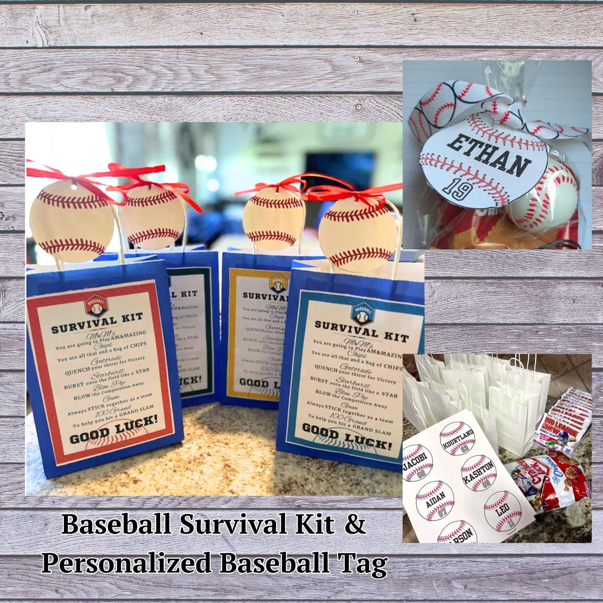 Last Minute Baseball Team Gifts Personalized Tags Editable Printable Team Mom Must Have Baseball Team Gifts Baseball Party Favors Team Ideas