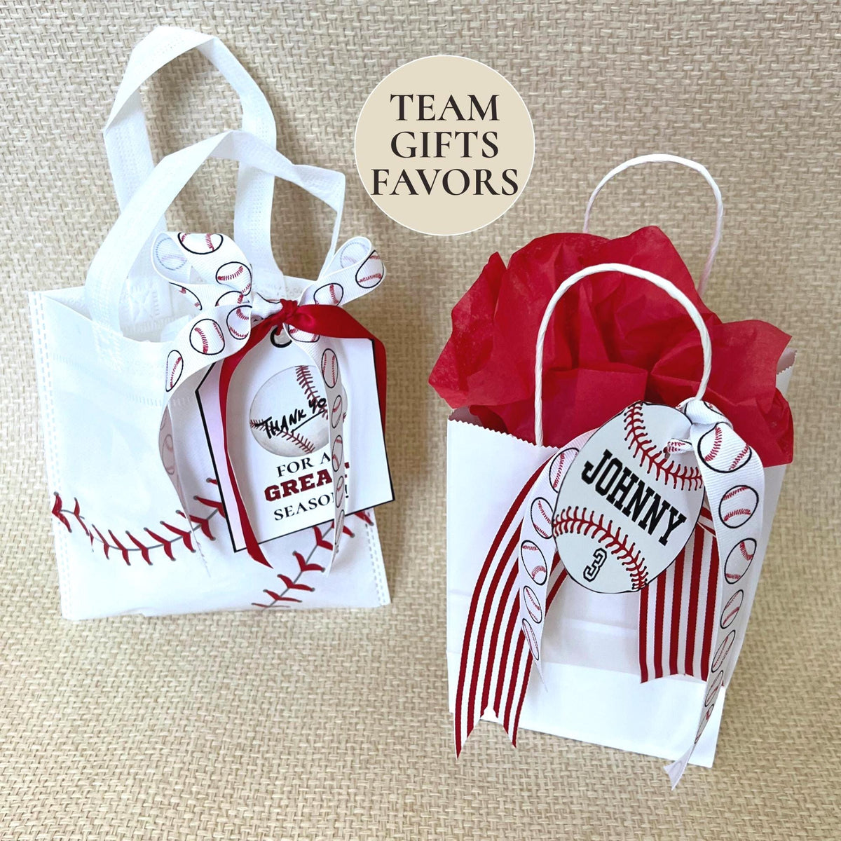 Baseball Favor Tags Baseball Game Day Snack Bag Tag Baseball Bag Tag Baseball Game Snack Tag Instant Download Digital File Canva Template 3"