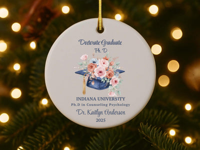 Personalized Doctor Ornament Doctorate Degree New Doctor Graduation Gift 2026 2026 Custom DR Keepsake Gifts for Her Custom Gift Ideas PHD