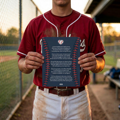 Baseball Senior Night Poem Senior Year Keepsake Graduation Gift for Him Custom Team Gift High School Senior Print Sports Class of 2027 Idea