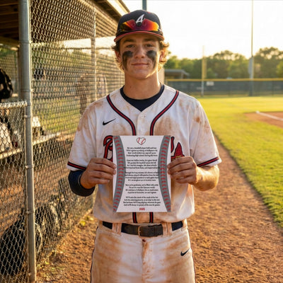 Senior Baseball Gift Senior Baseball Mom Gift to Son 2027 Custom Baseball Poem Personalized Baseball Poem Gift Senior Night Graduation Ideas