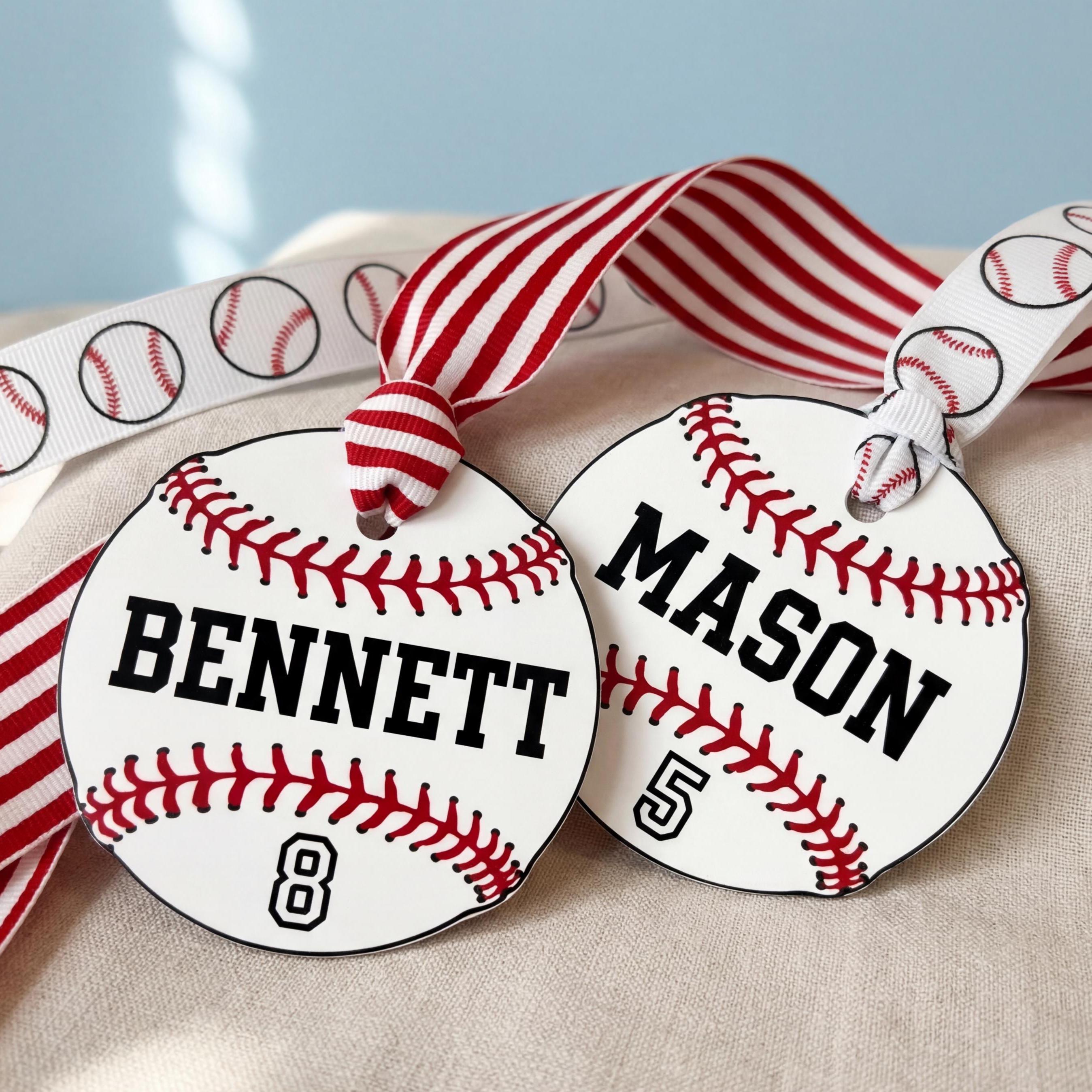 Baseball Tags Editable Names Numbers Printable Template Baseball Bag Tag Team Gifts Coach Gift Party Favors Sports Bag Tag INSTANT DOWNLOAD