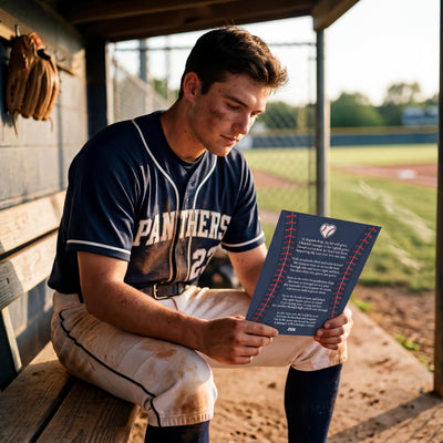 Senior Baseball Team Print Instant Download Baseball Player Quote Sign Gift Senior Gift Baseball Graduation Gift Ideas End of Season Gifts