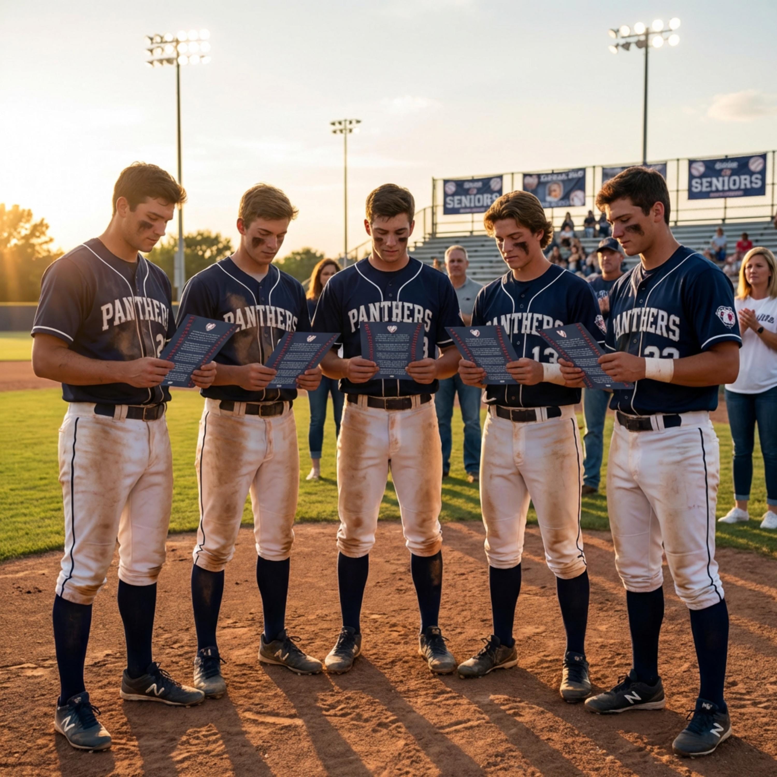Senior Baseball Gift Senior Baseball Mom Gift to Son 2027 Custom Baseball Poem Personalized Baseball Poem Gift Senior Night Graduation Ideas