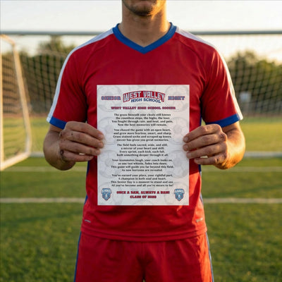 Senior Soccer Night Sign Poster Senior Boy 2026 Custom Soccer Photo Senior Night Graduation Ideas Templates 2026 Gifts Poem Soccer Mum Team
