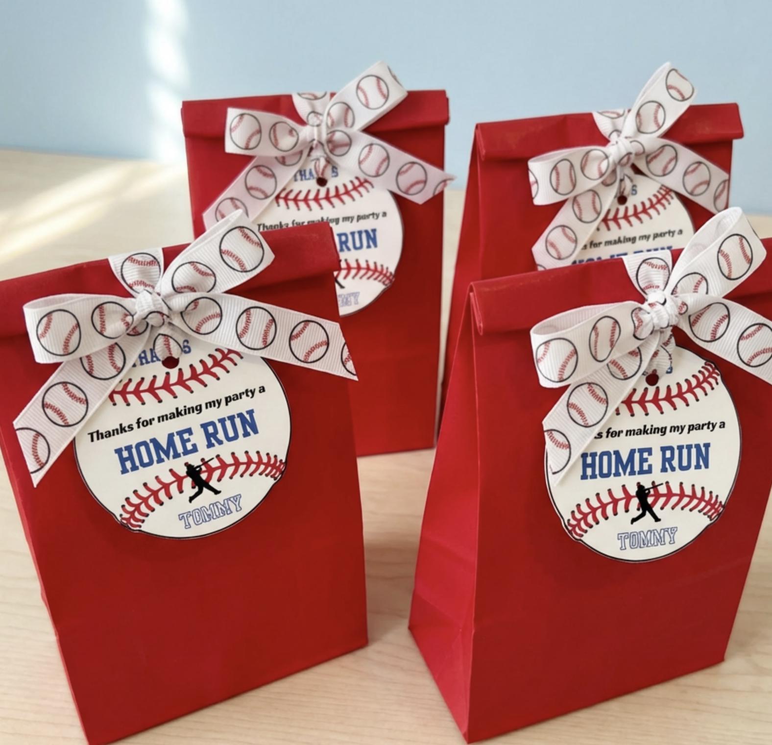 Baseball Favors Baseball Bag Tags Sport Team Tag Name Tag DIY Baseball Edit Dugout Tags Sports Bag Tag Sport Tag Goody