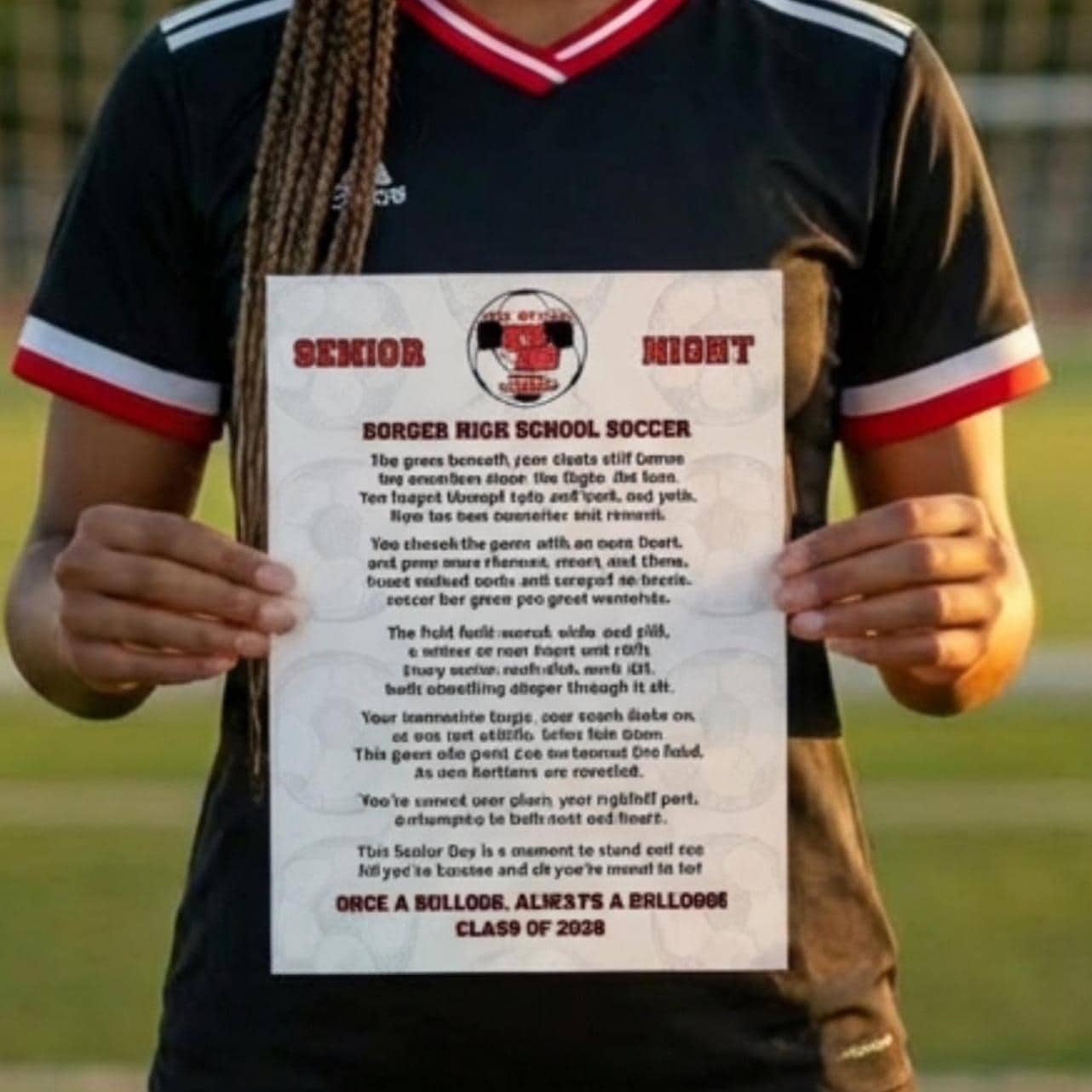 Soccer Gifts Custom Wall Art Sport Memorabilia Senior Night Gift Idea Prints Soccer Mom Gift Game Day Banquet Girls Boys Varsity High School