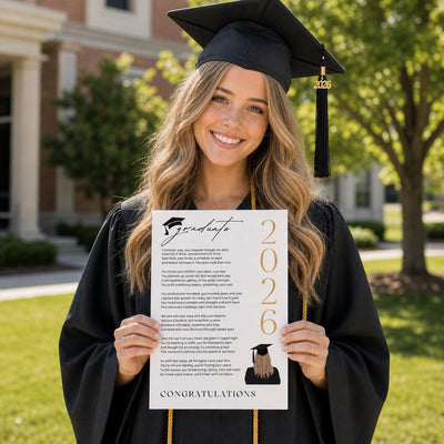Graduation Gift Card Idea Sentimental High School Graduate Poem Keepsake Idea Class of 2027 Printable Present Grad Gift for Her PDF Download