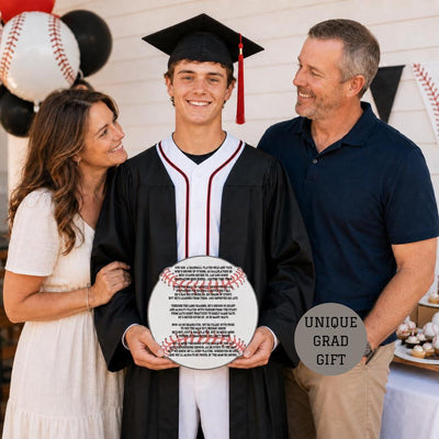 Senior Baseball Graduation Poem Digital Download Class of 2027 Gift Baseball Mom Gift Idea for Son Graduate Senior Night Baseball Team Gifts