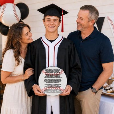 Senior Baseball Graduation Poem Digital Download Class of 2027 Gift Baseball Mom Gift Idea for Son Graduate Senior Night Baseball Team Gifts