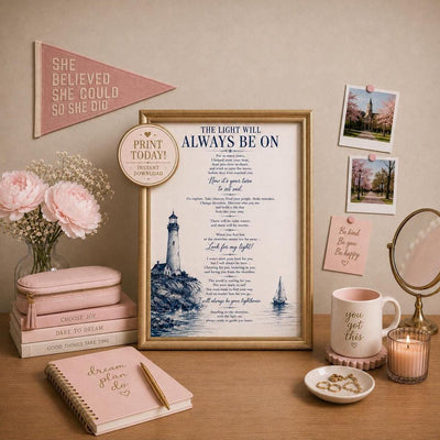 Going Away to College Gift from Mom College Drop Off Poem for Daughter Print Leaving Home Daughter Letter to Daughter from Mom Moving Away