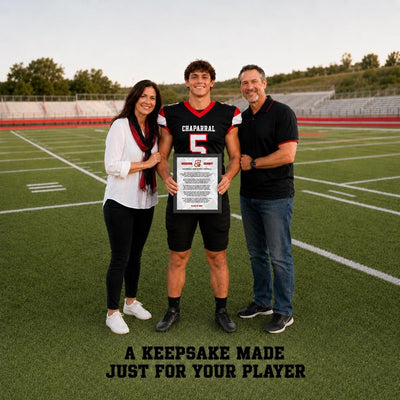Football Senior Class of 2027 Senior Mom Gift to Son Football Gift SVG Graduation Football Mom Custom Poem Senior Night Personalized Mascot