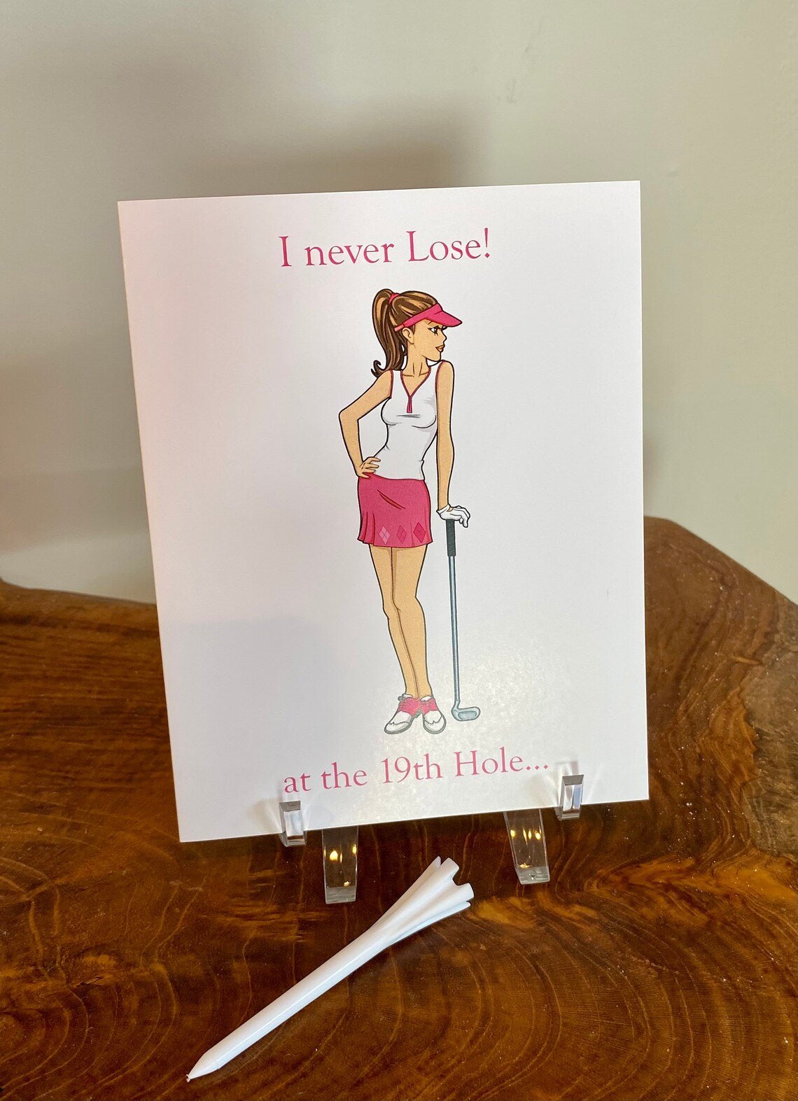 Ladies Golf Cards, Ladies Golf Gifts, Funny Golf Gifts