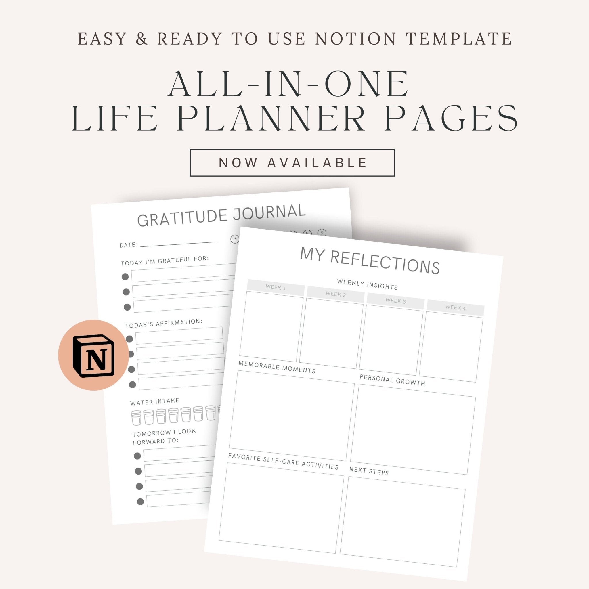 notion all in one planner