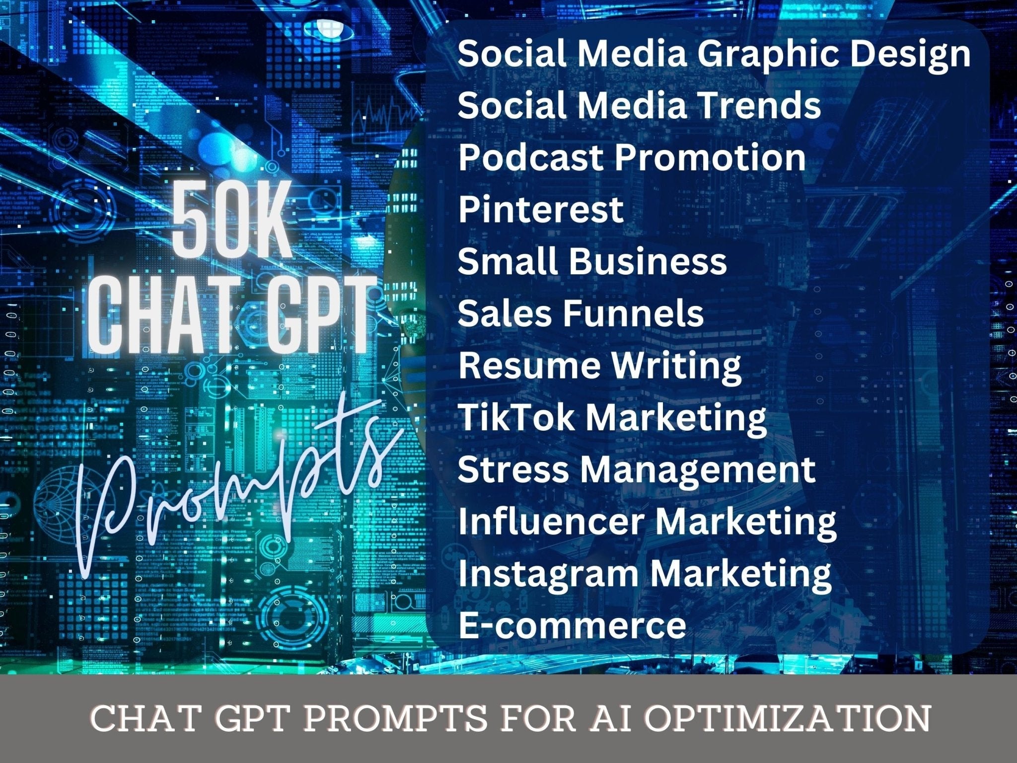 Chat GPT Prompt, Passive Income, Digital Download, Digital Marketing