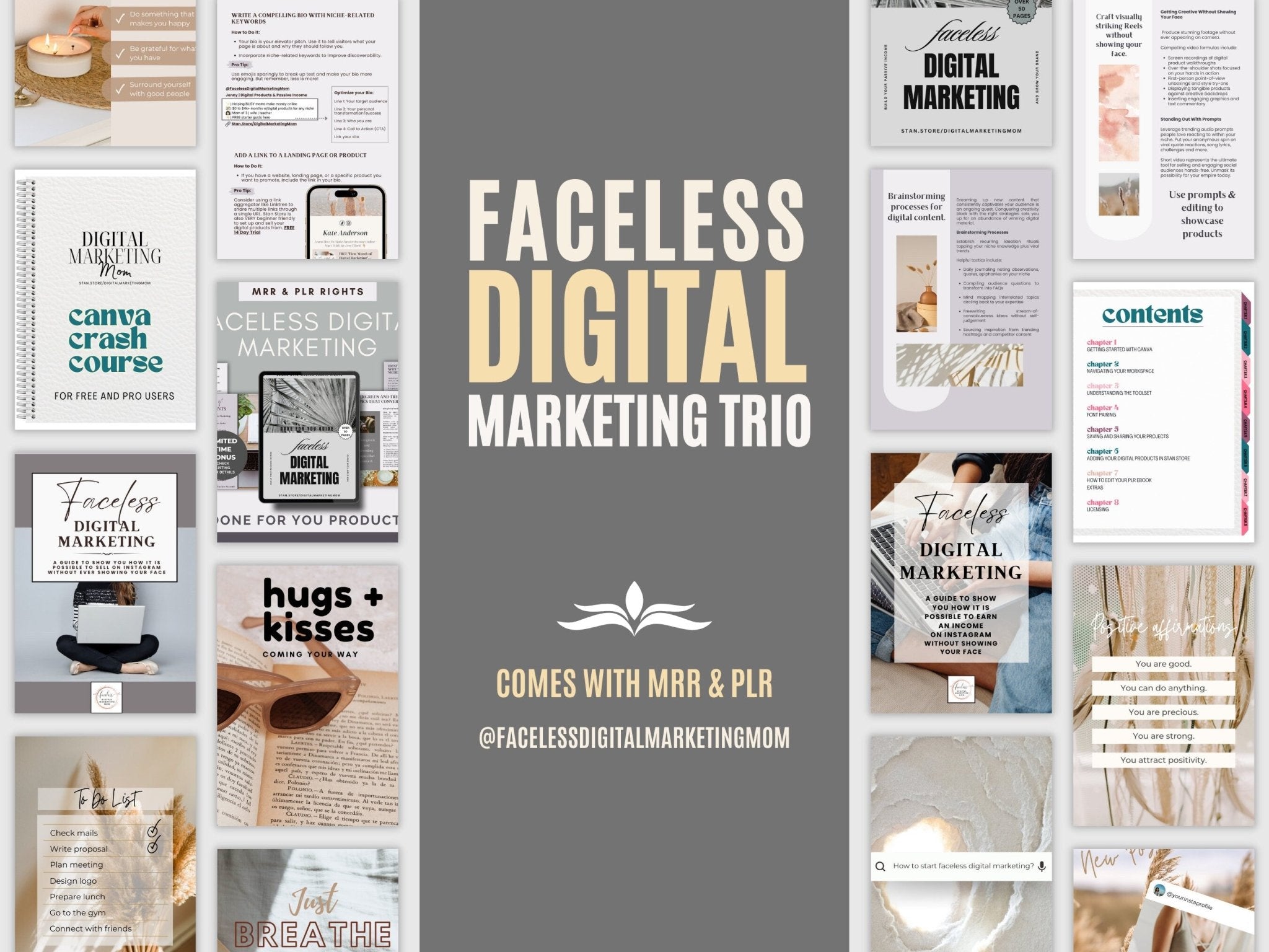 private label rights faceless digital marketing trio