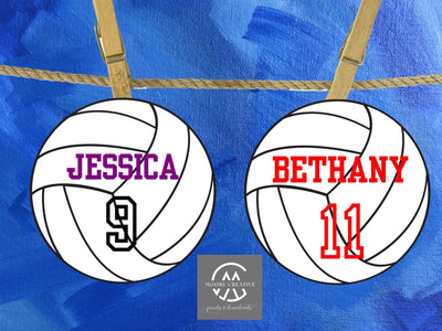 Printable Volleyball Locker Signs