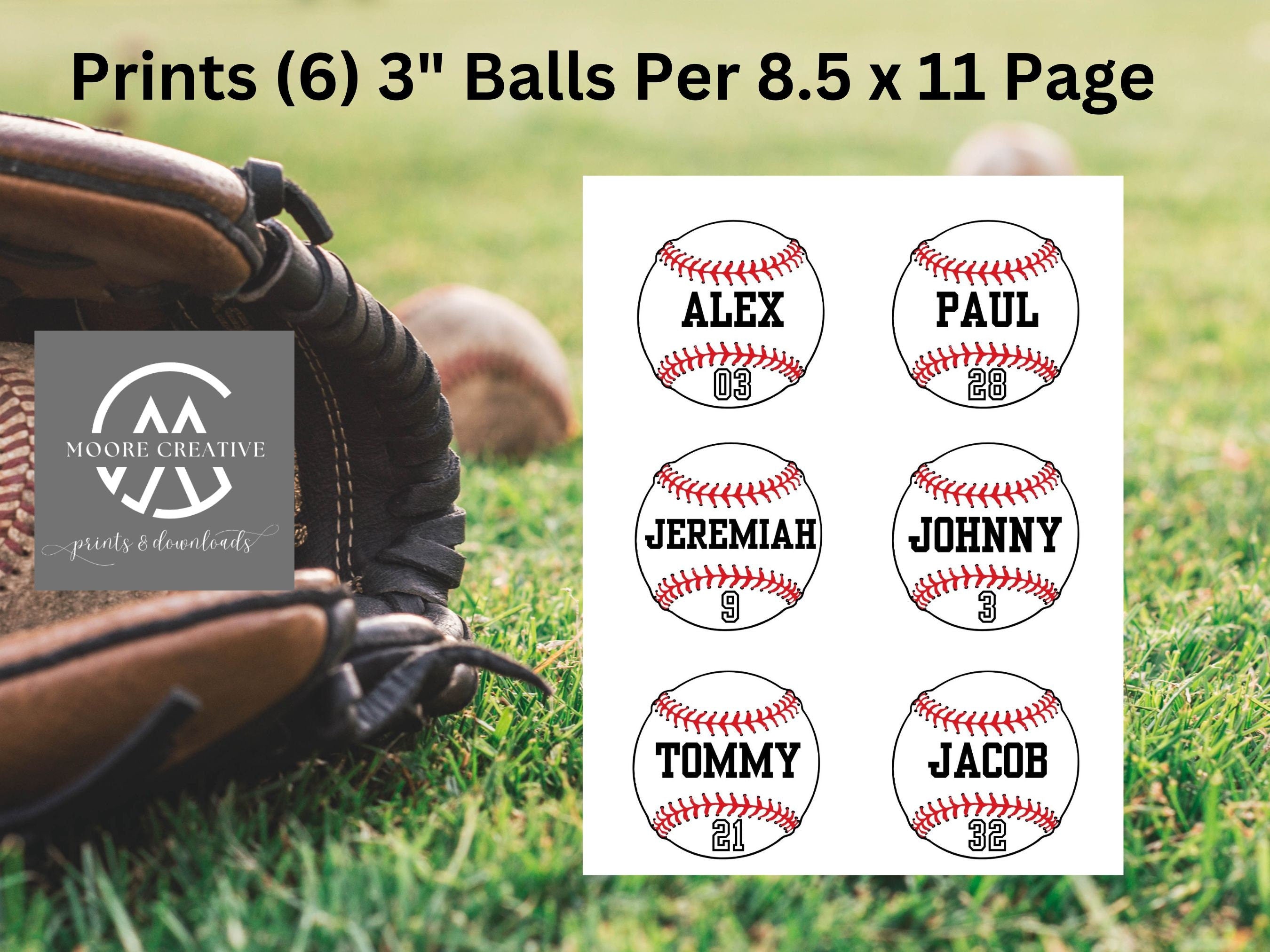 baseball printables