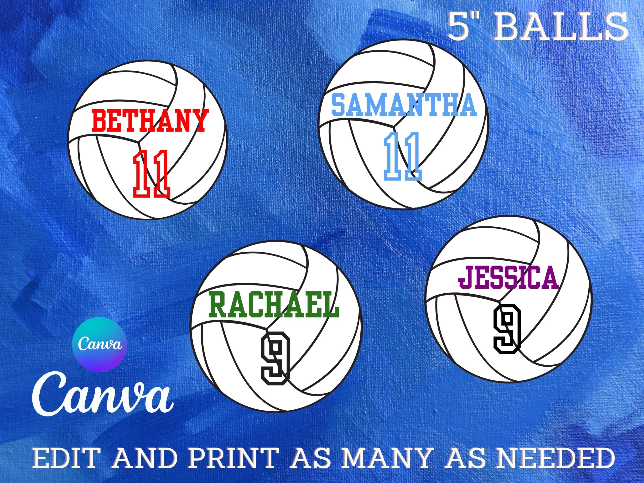 download volleyball printables