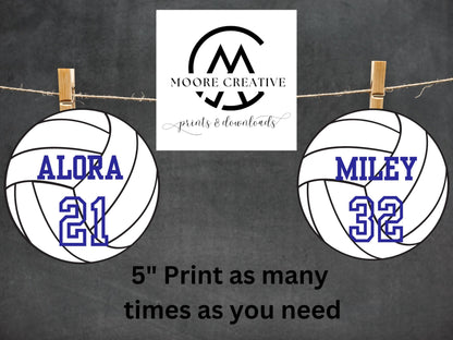 volleyball downloads for teams prints