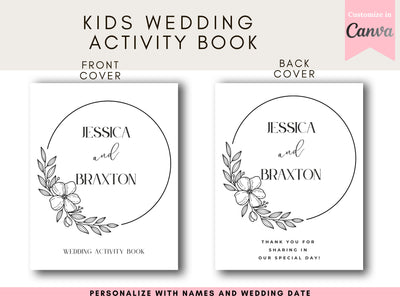Wedding Activity Page 
