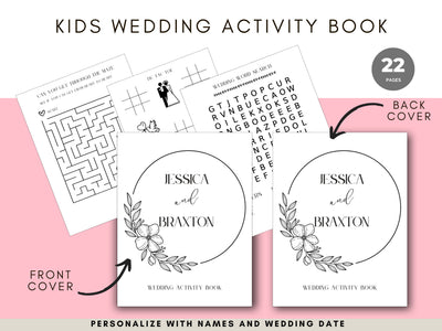 Wedding Activity Page 